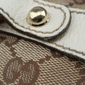 Horsebit WhitexBeide Canvas×Leather 152468 ホースビット ホワイトxベージュ キャンバス×レザー 152468 