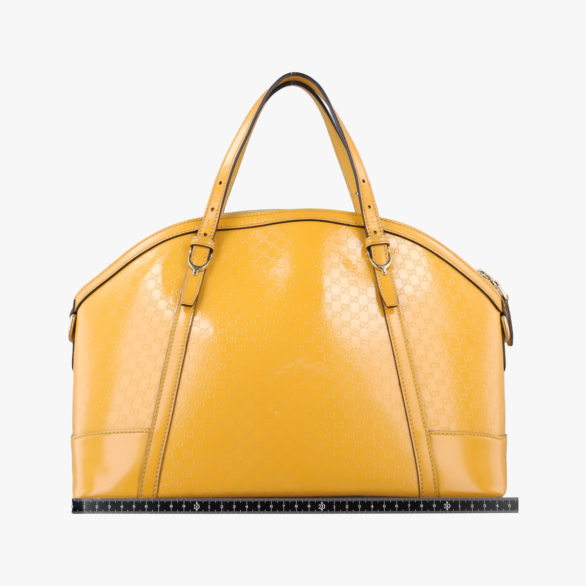 Vintage Gucci Microguccissima Yellow Patent Leather 309614 shoulderbag | stylenewstar