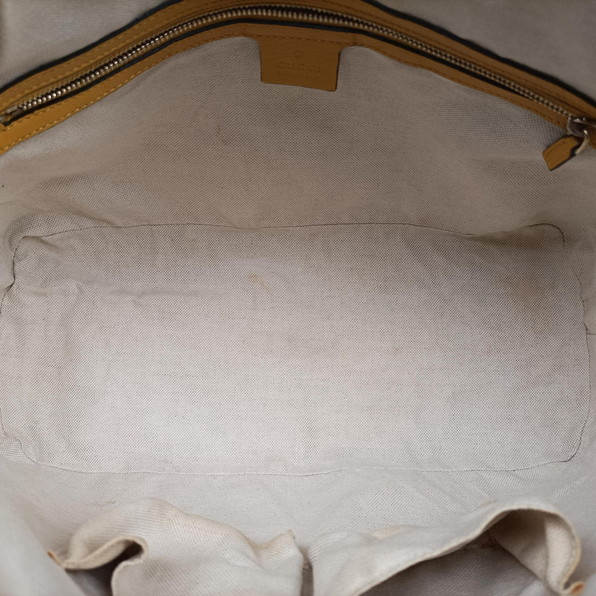 Vintage Gucci Microguccissima Yellow Patent Leather 309614 shoulderbag | stylenewstar