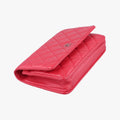 Pre-owned Chanel Matelasse coco mark Red lambskin A33814 shoulderbag | stylenewstar