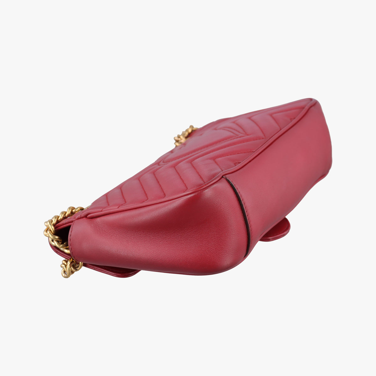 GG Marmont Red Leather 443497 F020287399GGマーモント レッド レザー 443497 F020287399
