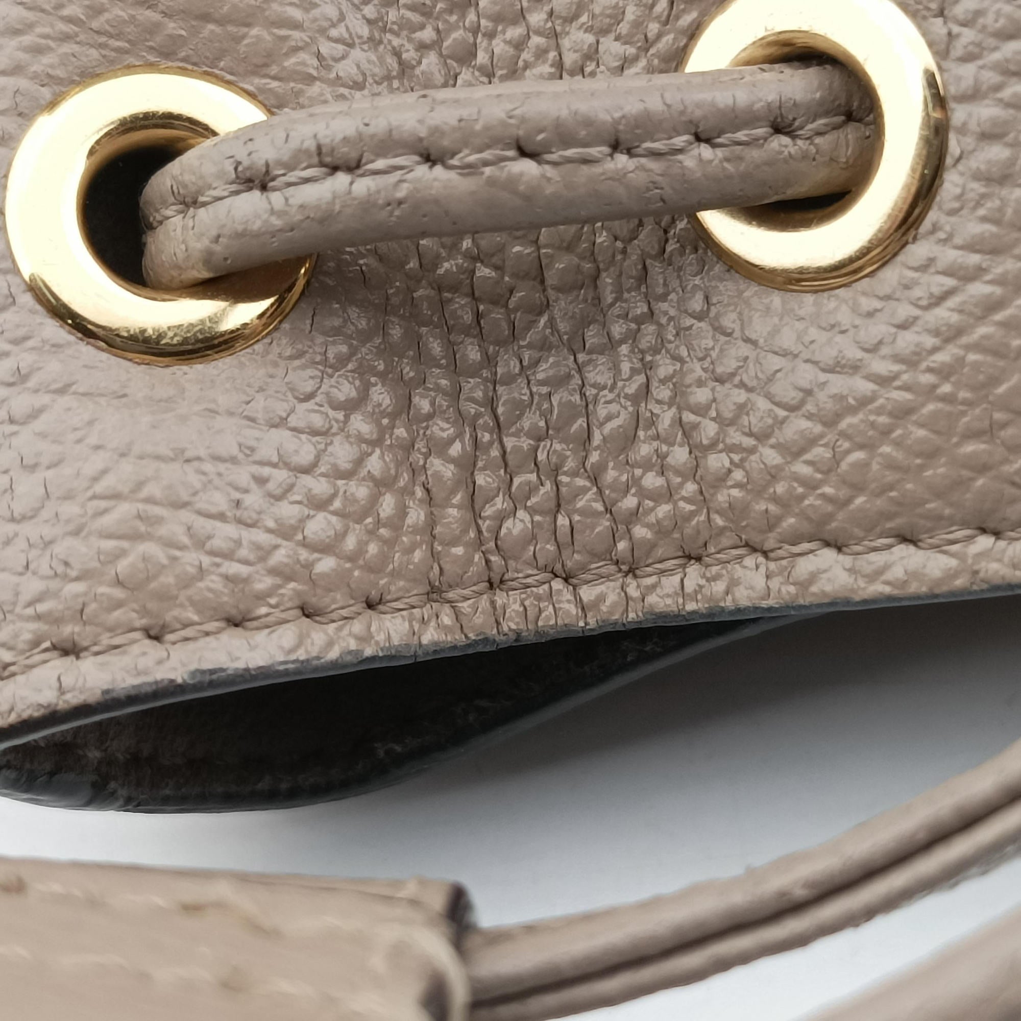 Mon Tresor Mini Bucket Brown Leather 8BS010 8BS010 A18B 198-8007ミニ モン トレゾール ブラウン レザー 8BS010 8BS010 A18B 198-8007