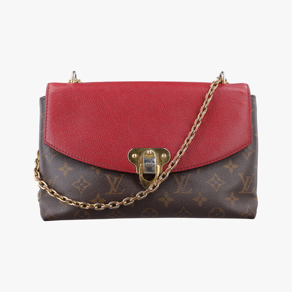 SAINT PLACIDE brown×CERISE Monogram Canvas×calf leather M43713 CA0198サンプラシード モノグラム/ブラウン×スリーズ モノグラムキャンバス×カーフレザー M43713 CA0198
