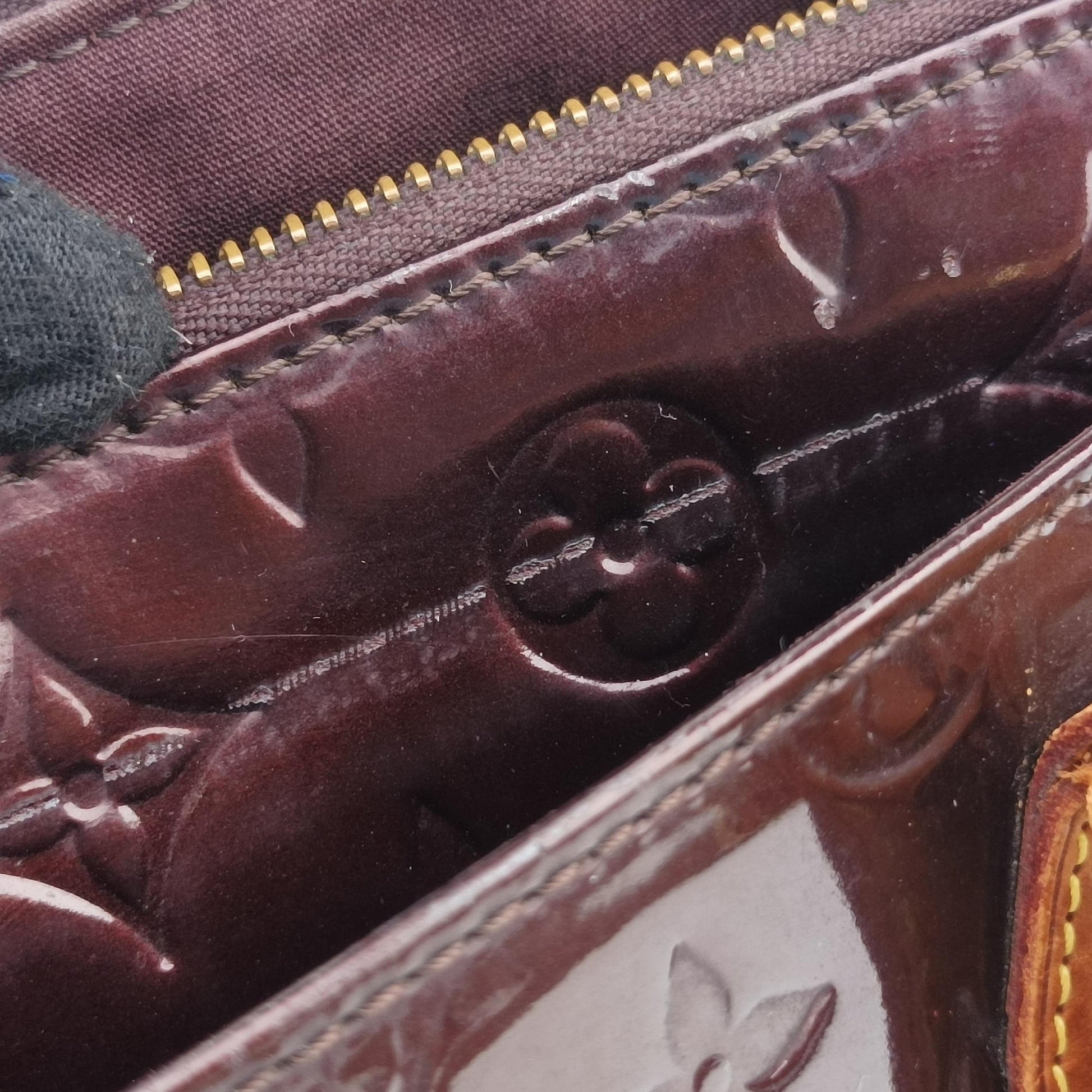 Rosewood Avenue Amaranth Vernis M93510 Lot number unknownローズウッドアヴェニュー アマラント ヴェルニ M93510 製番不明