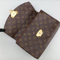 SAINT PLACIDE brown×Brown Monogram Canvas×calf leather M43486 CA1178 IC Chipサンプラシード モノグラム/ブラウン×ブラウン モノグラムキャンバス×カーフレザー M43486 CA1178 ICチップ
