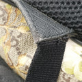 GG Blooms Black×Beige×Multi PVC coated canvas×Leather 406370 H019319991GGブルームス ブラック×ベージュ×マルチ PVCコーティングキャンバス×レザー 406370 H019319991