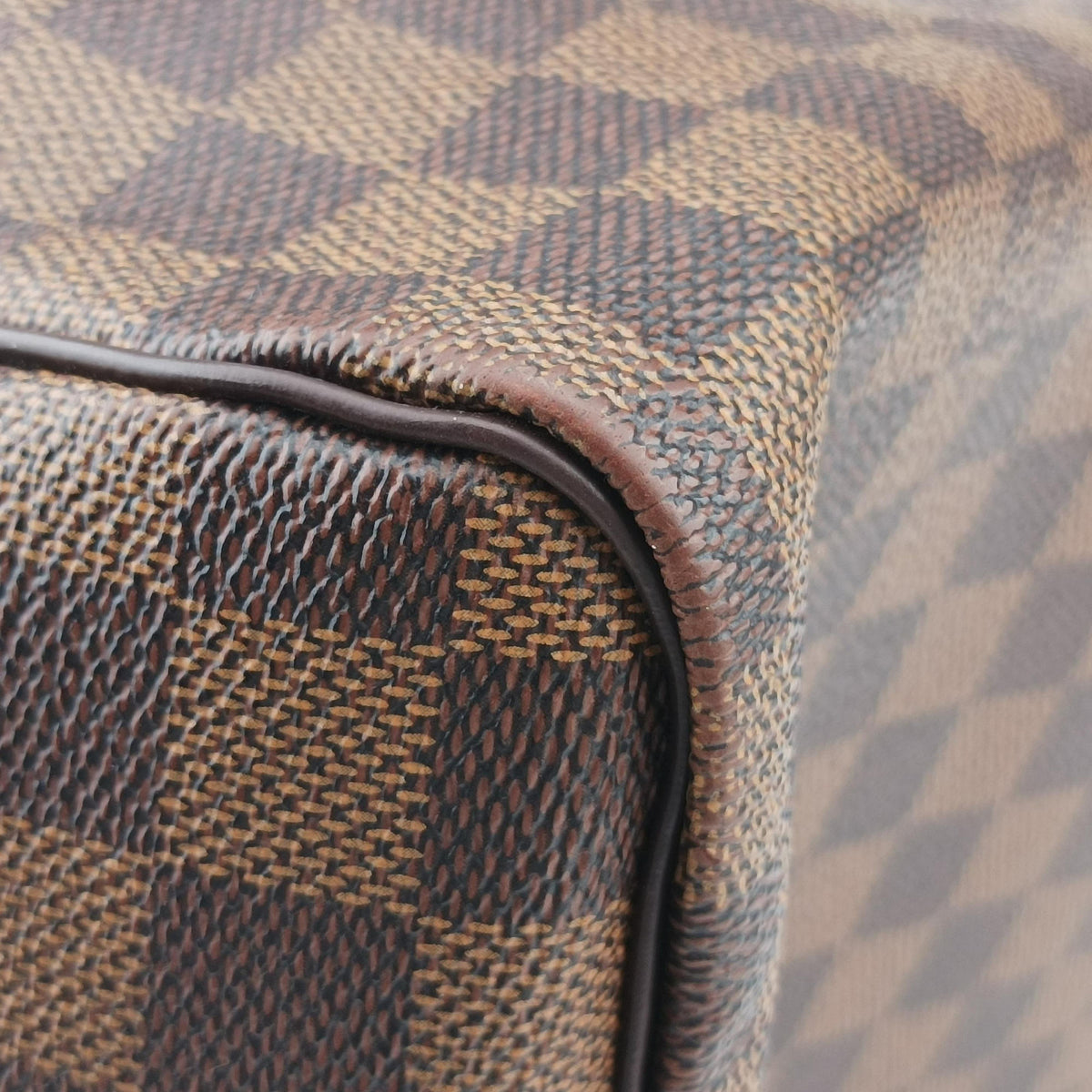 Pre-owned Louis Vuitton Speedy Bandouliere30 EBENE Damier Canvas N41183 shoulderbag | stylenewstar