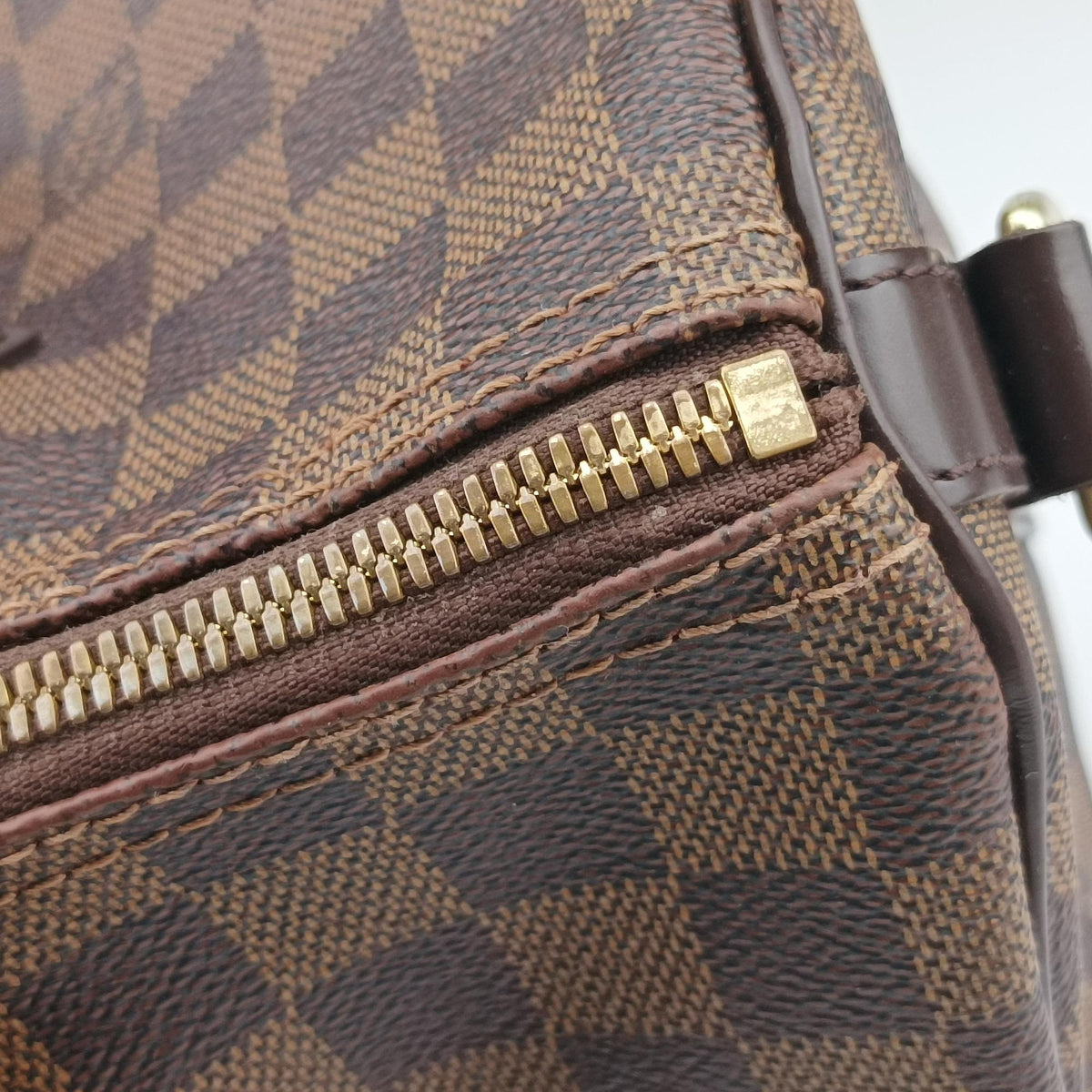 Pre-owned Louis Vuitton Speedy Bandouliere30 EBENE Damier Canvas N41183 shoulderbag | stylenewstar