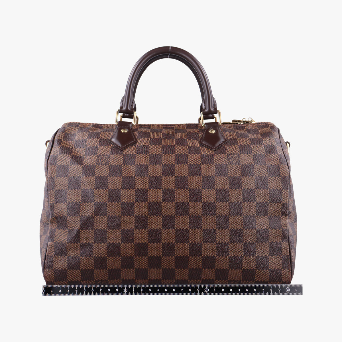 Pre-owned Louis Vuitton Speedy Bandouliere30 EBENE Damier Canvas N41183 shoulderbag | stylenewstar