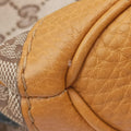 Jackie Flora Hobo beige×orange Canvas×Leather 277520 H014606931ニュージャッキー ベージュ×オレンジ キャンバス×レザー 277520 H014606931