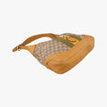 Jackie Flora Hobo beige×orange Canvas×Leather 277520 H014606931ニュージャッキー ベージュ×オレンジ キャンバス×レザー 277520 H014606931