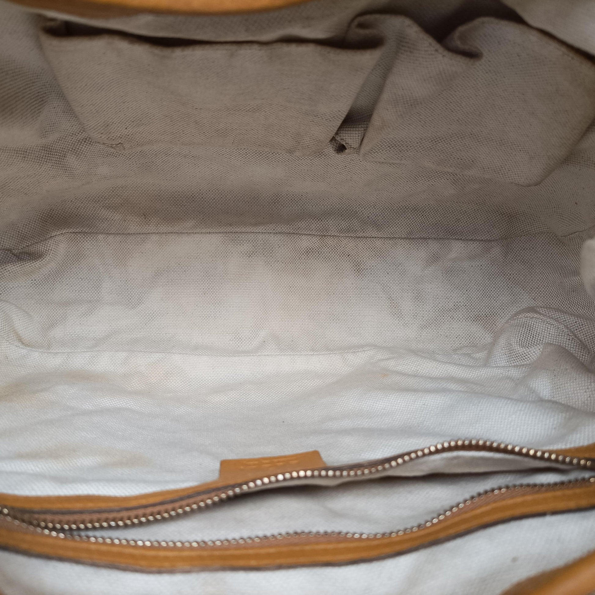 Jackie Flora Hobo beige×orange Canvas×Leather 277520 H014606931ニュージャッキー ベージュ×オレンジ キャンバス×レザー 277520 H014606931