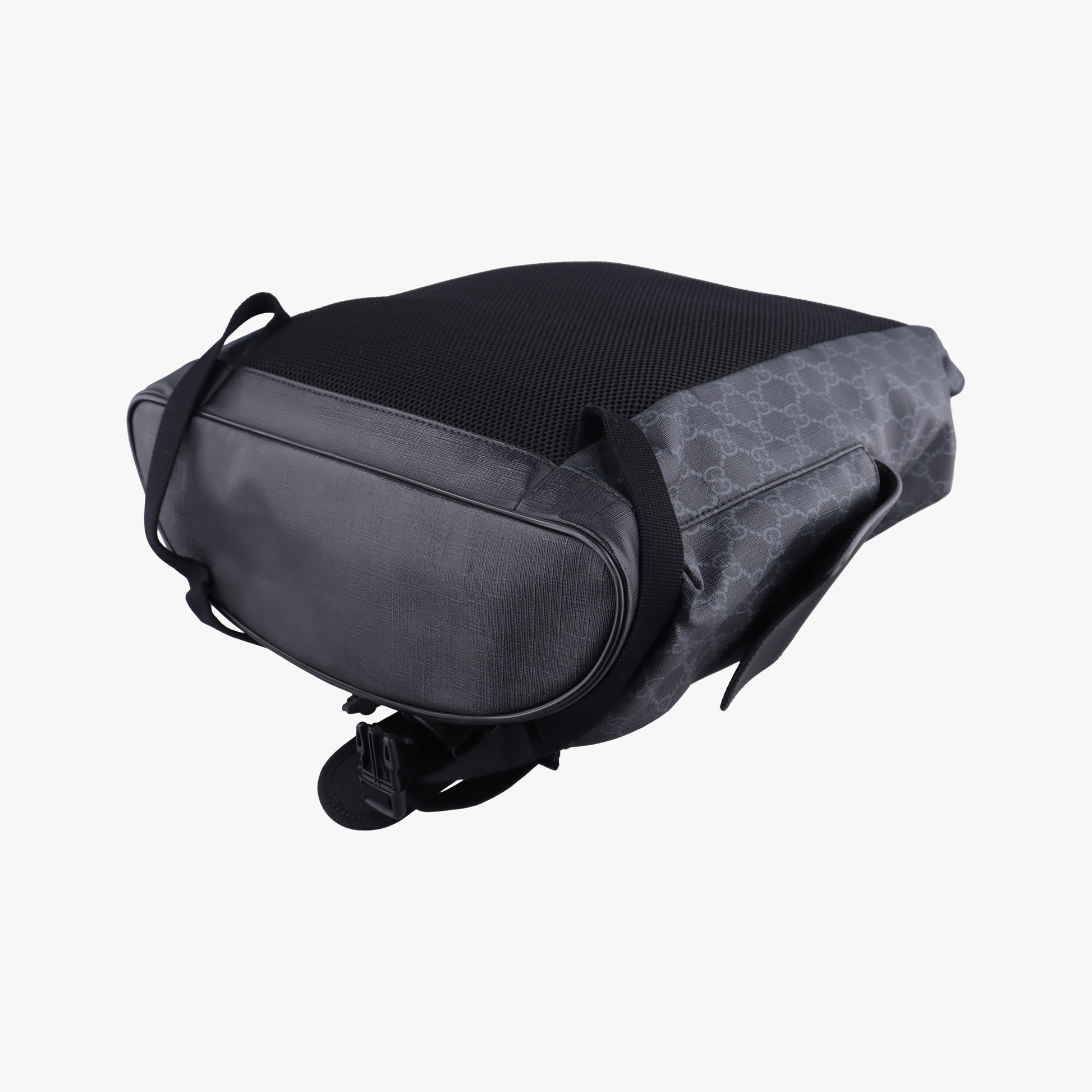 GG Supreme Black x Gray x Navy x Red PVC coated canvas×Leather 495563 E028242430GGスプリーム ブラック×グレー×ネイビー×レッド PVCコーティングキャンバス×レザー 495563 E028242430