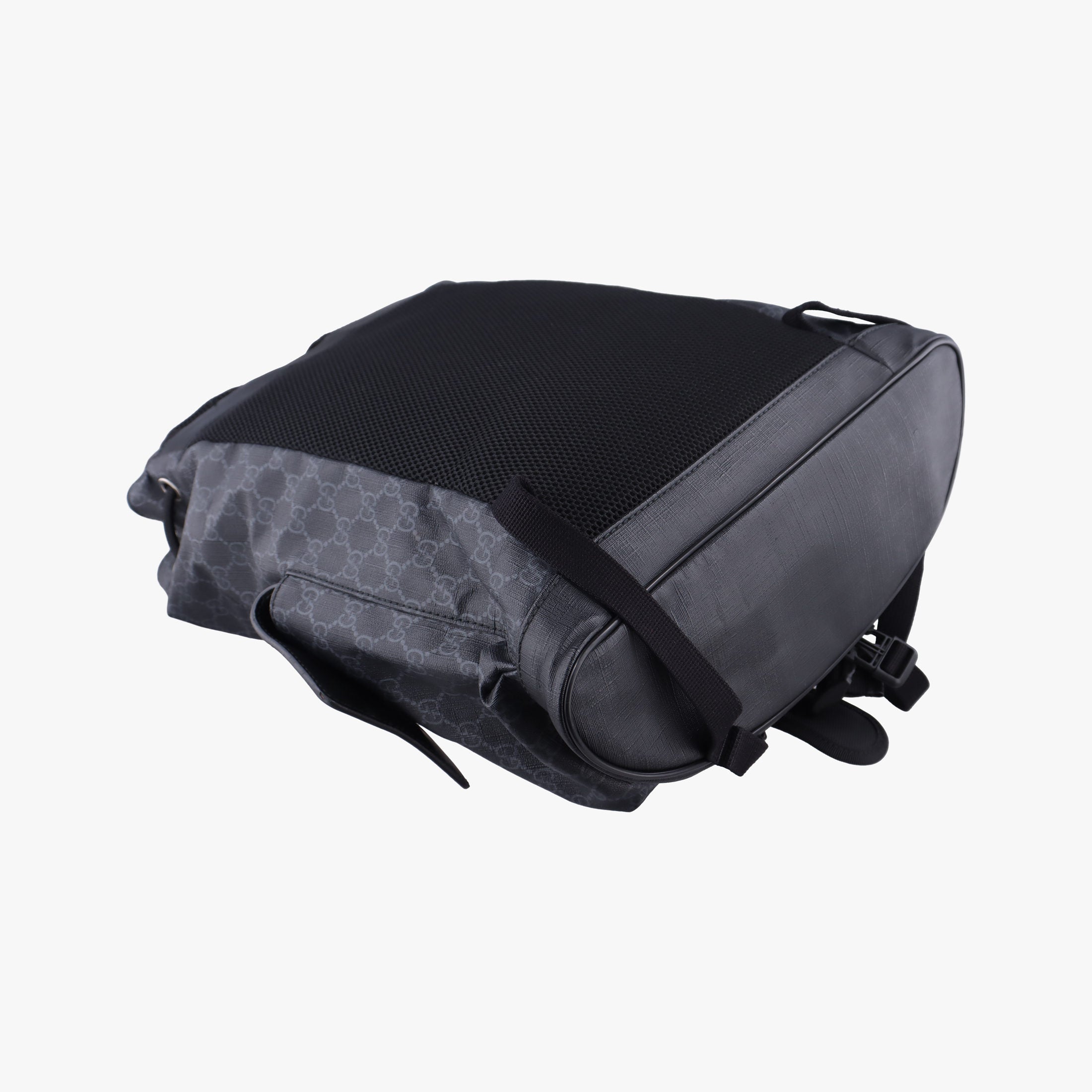 GG Supreme Black x Gray x Navy x Red PVC coated canvas×Leather 495563 E028242430GGスプリーム ブラック×グレー×ネイビー×レッド PVCコーティングキャンバス×レザー 495563 E028242430