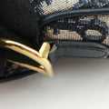 Saddle Navy×grey Jacquard × Leather 03-RU-1108サドル ネイビー×グレー ジャガード×レザー 03-RU-1108