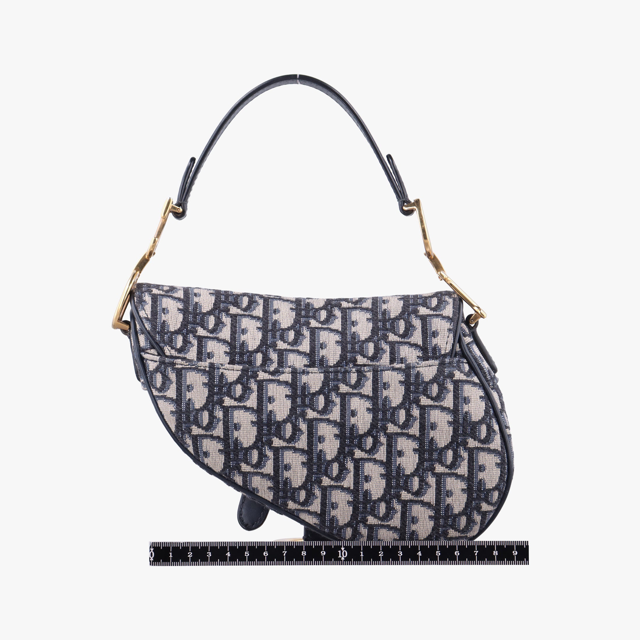 Saddle Navy×grey Jacquard × Leather 03-RU-1108サドル ネイビー×グレー ジャガード×レザー 03-RU-1108