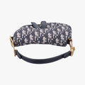 Saddle Navy×grey Jacquard × Leather 03-RU-1108サドル ネイビー×グレー ジャガード×レザー 03-RU-1108