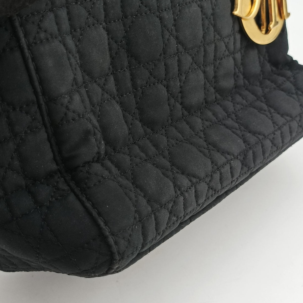 Lady Dior Black Nylon RU0937レディディオール ブラック ナイロン RU0937