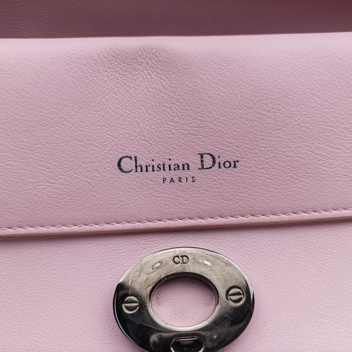 Be Dior Pink×Red Leather 19-MA-1115ビー ディオール ピンク×レッド レザー 19-MA-1115