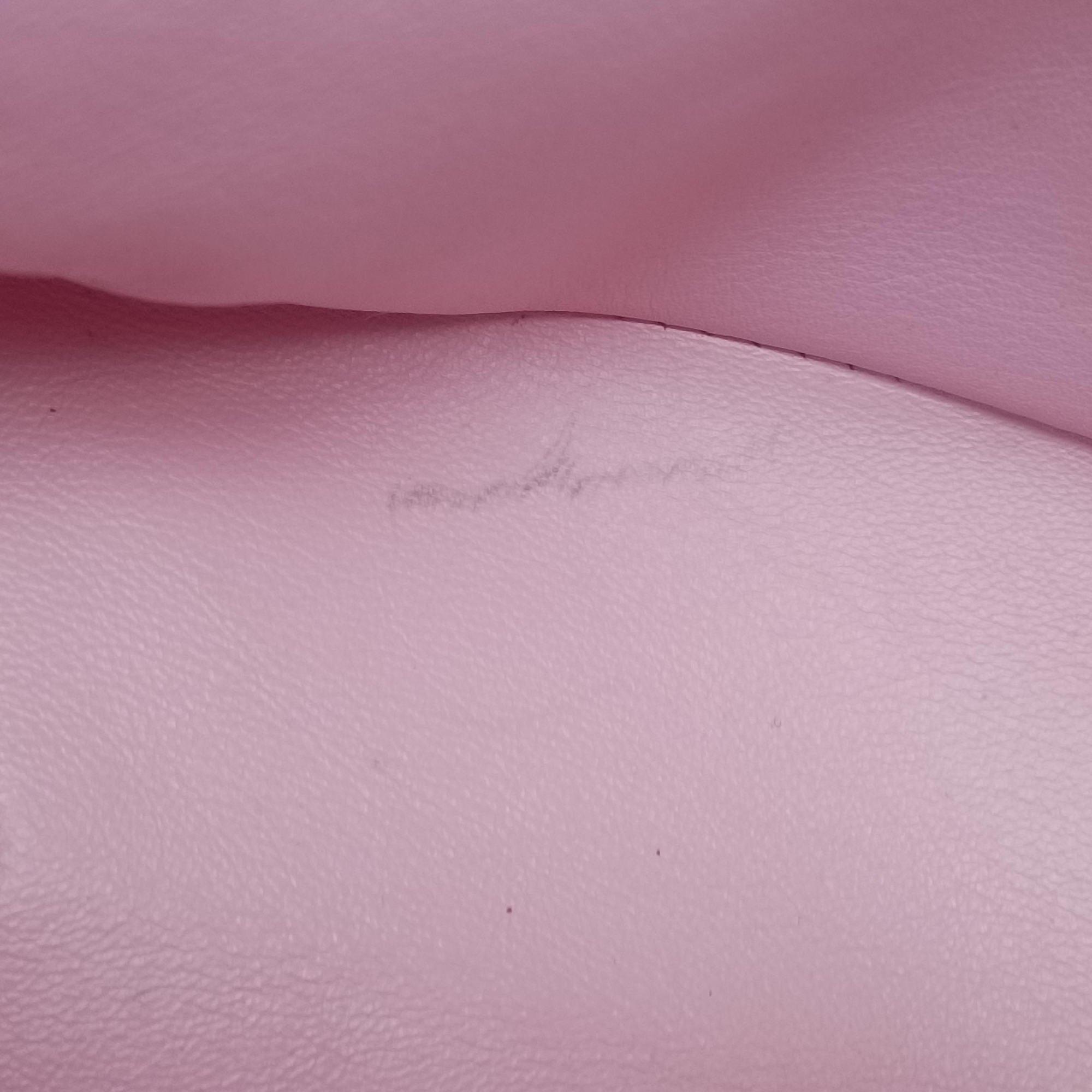 Be Dior Pink×Red Leather 19-MA-1115ビー ディオール ピンク×レッド レザー 19-MA-1115