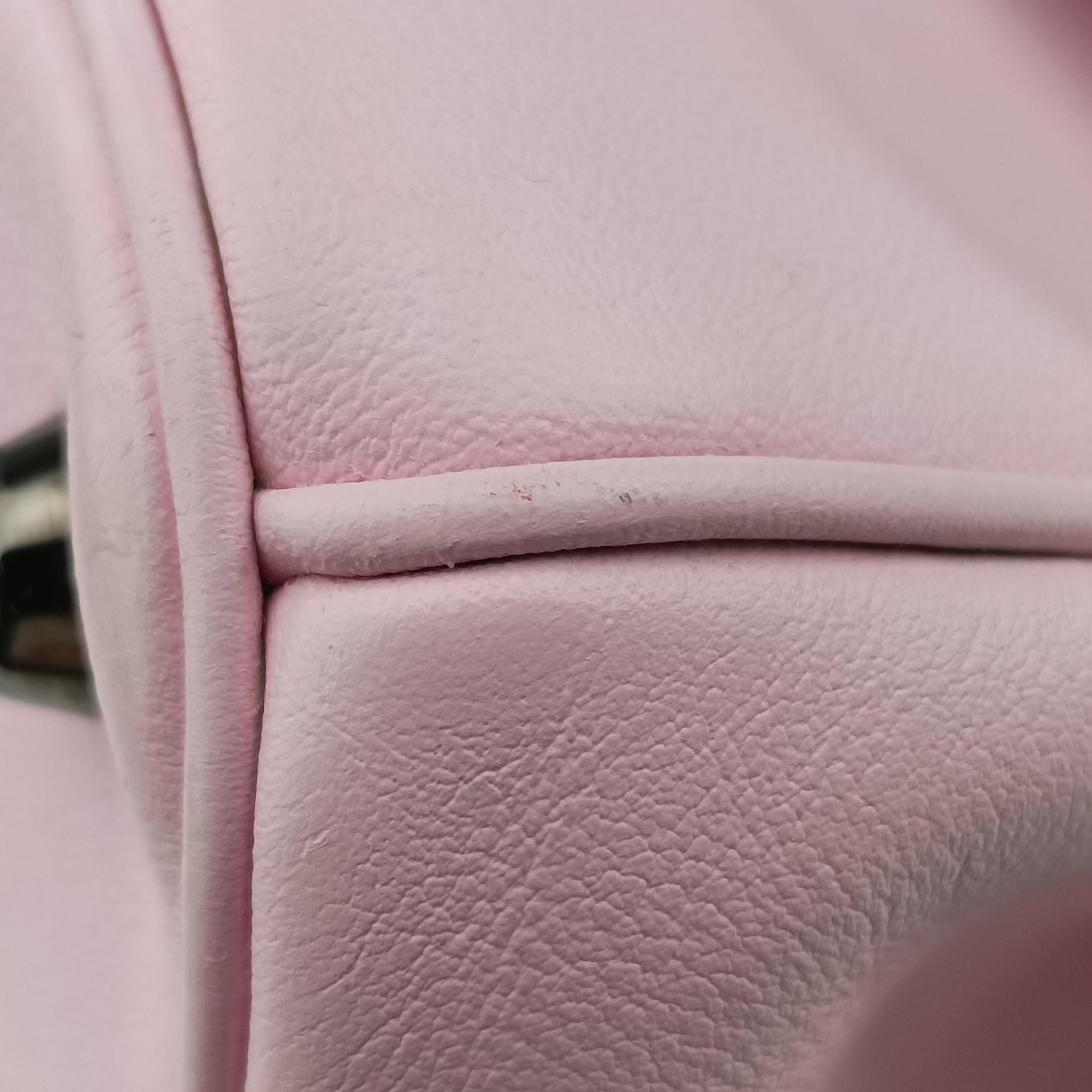 Be Dior Pink×Red Leather 19-MA-1115ビー ディオール ピンク×レッド レザー 19-MA-1115