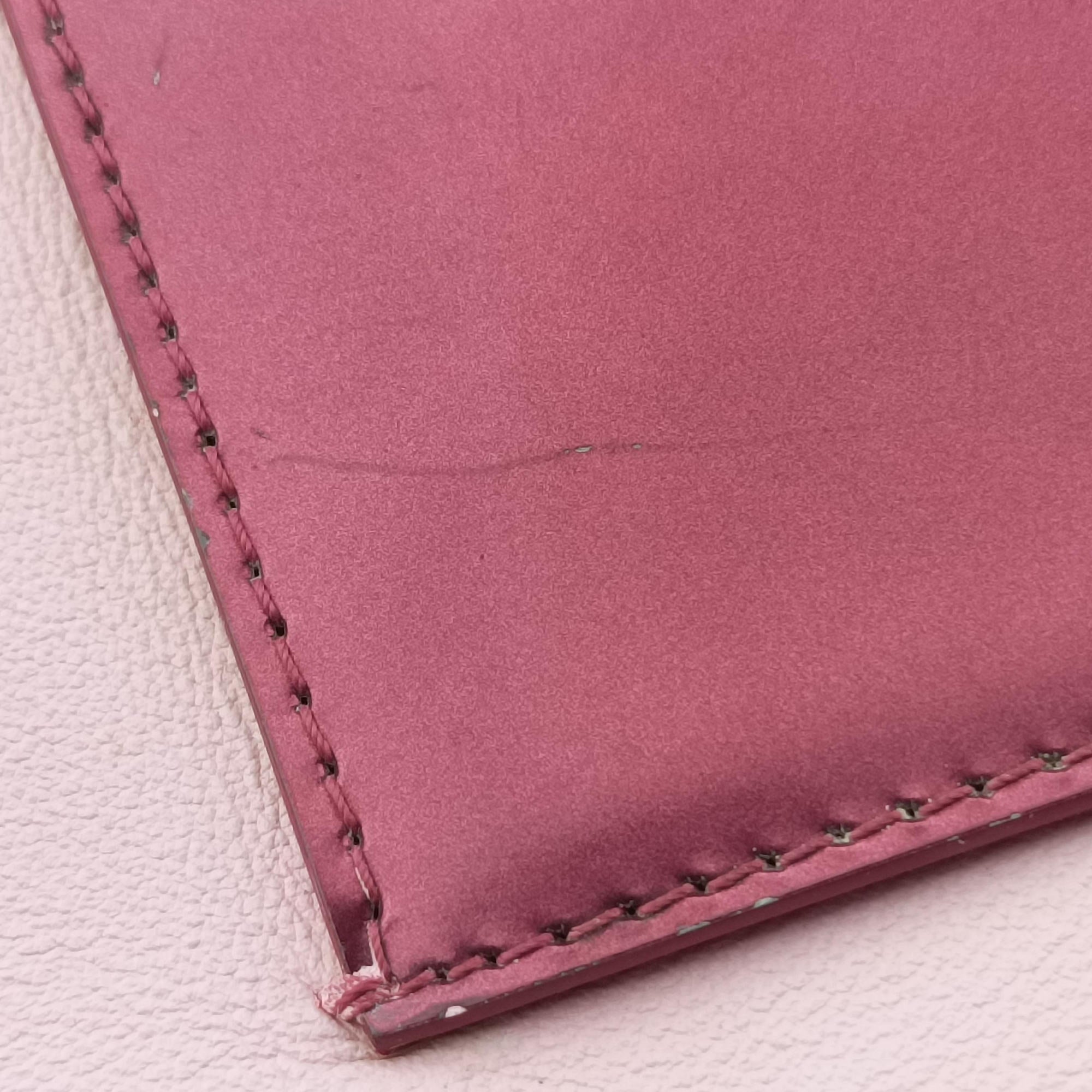 Be Dior Pink×Red Leather 19-MA-1115ビー ディオール ピンク×レッド レザー 19-MA-1115
