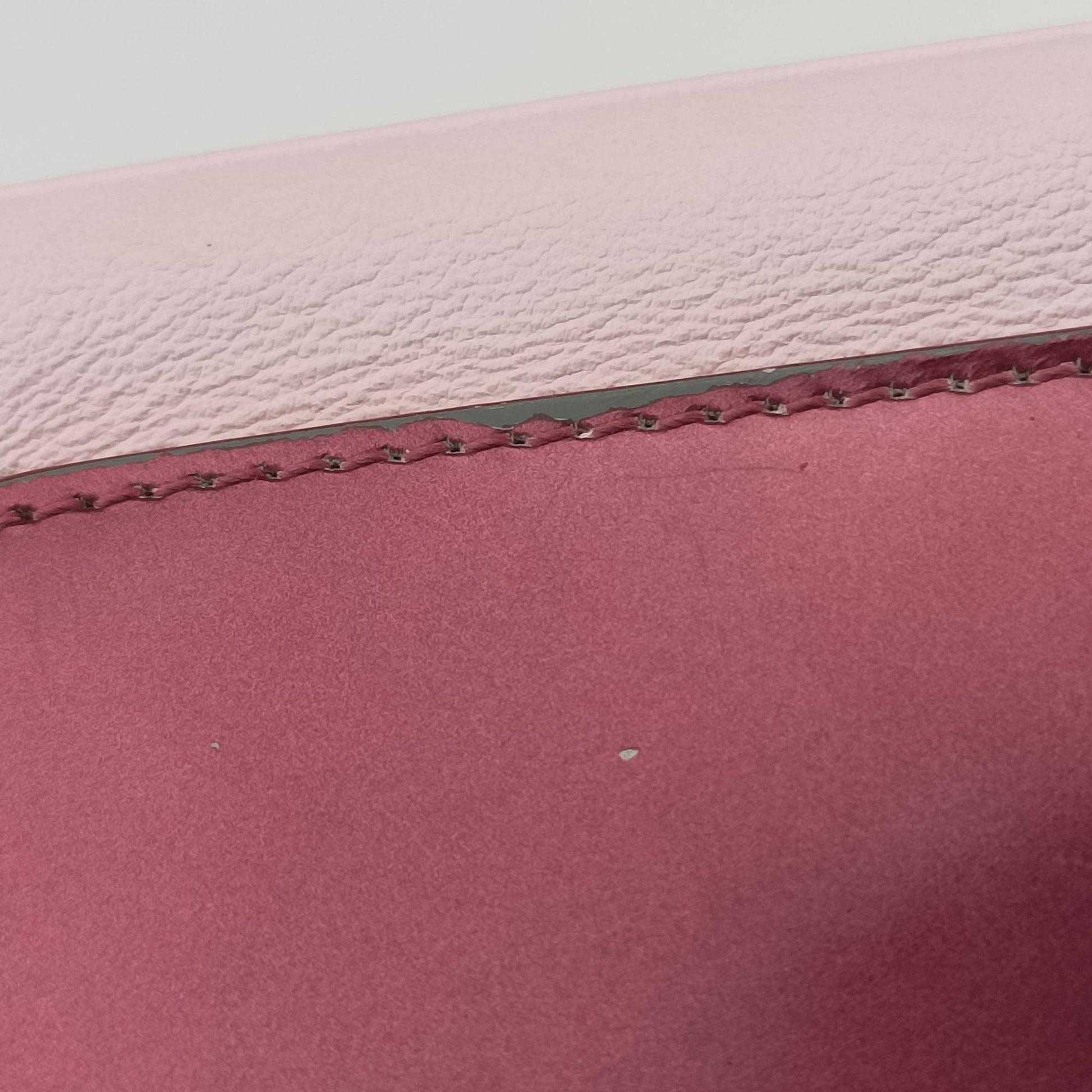 Be Dior Pink×Red Leather 19-MA-1115ビー ディオール ピンク×レッド レザー 19-MA-1115