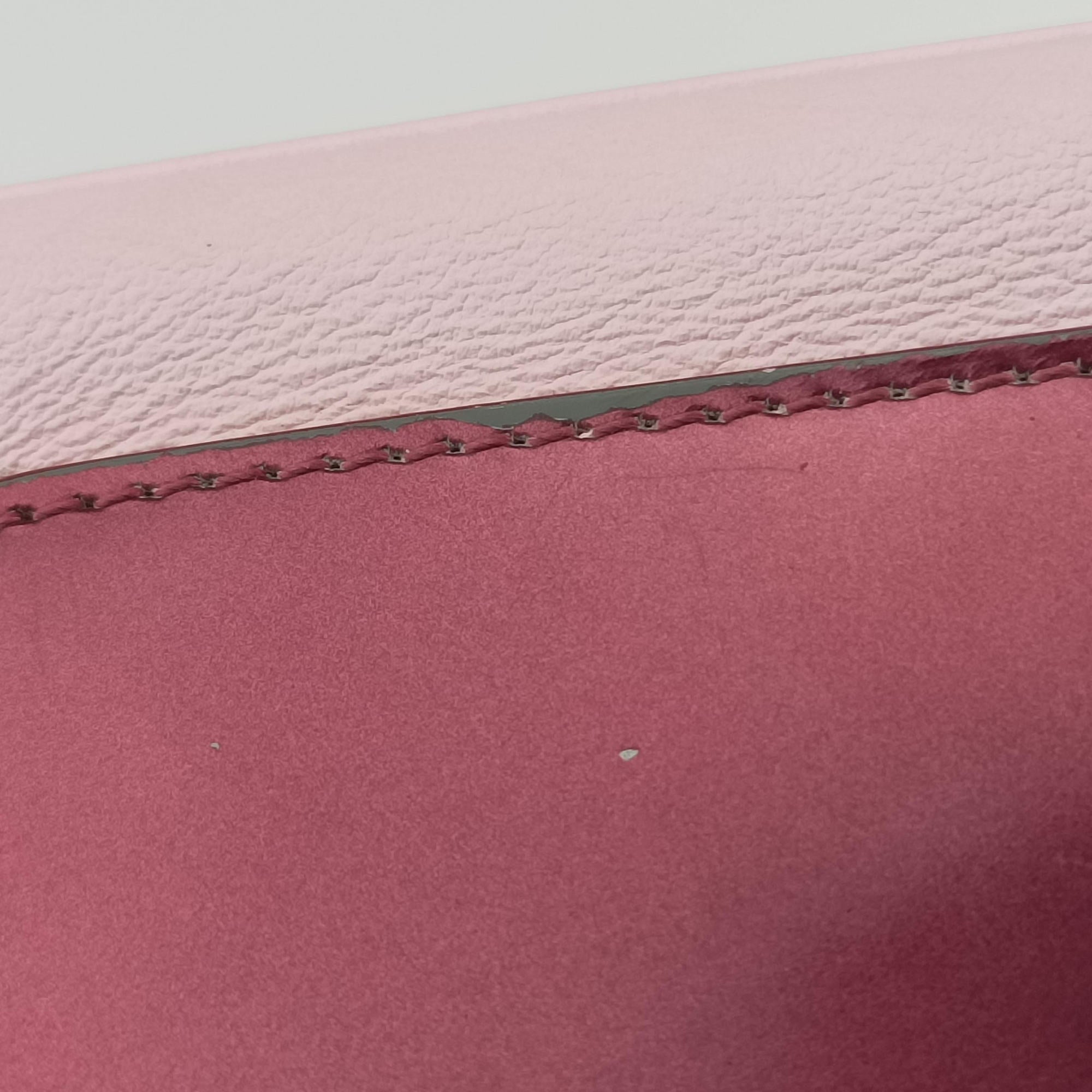Be Dior Pink×Red Leather 19-MA-1115ビー ディオール ピンク×レッド レザー 19-MA-1115