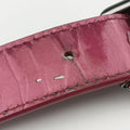 Be Dior Pink×Red Leather 19-MA-1115ビー ディオール ピンク×レッド レザー 19-MA-1115