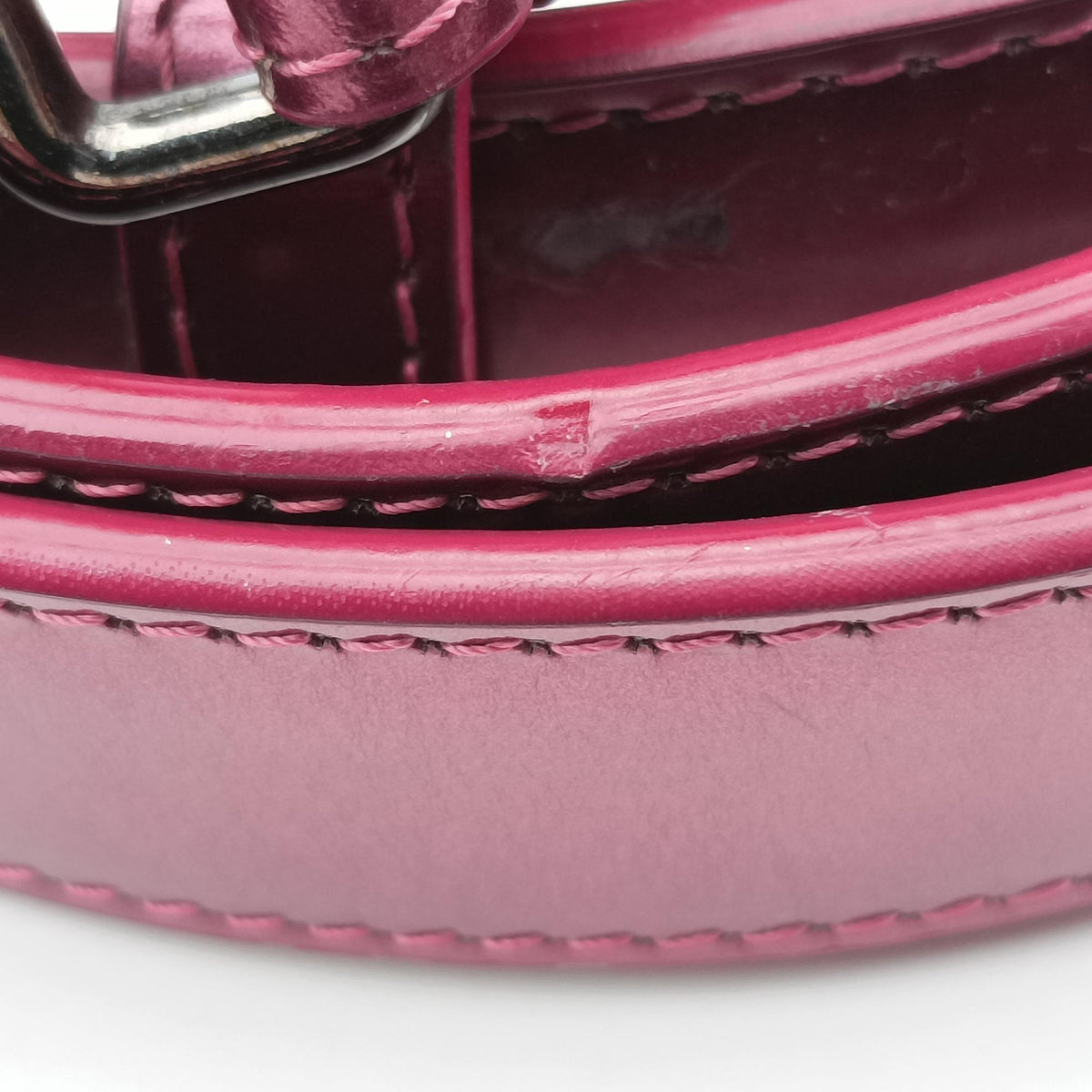 Be Dior Pink×Red Leather 19-MA-1115ビー ディオール ピンク×レッド レザー 19-MA-1115