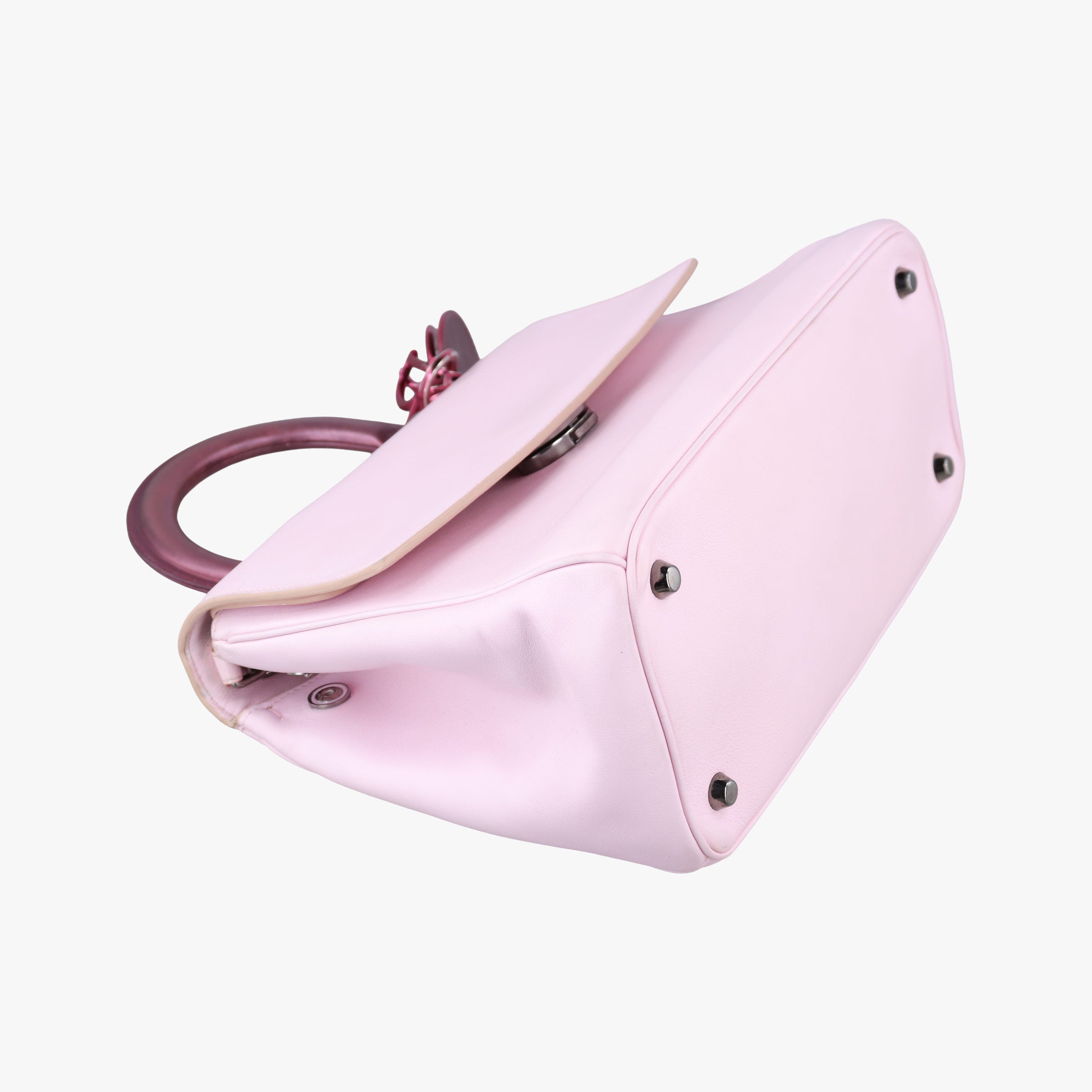 Be Dior Pink×Red Leather 19-MA-1115ビー ディオール ピンク×レッド レザー 19-MA-1115