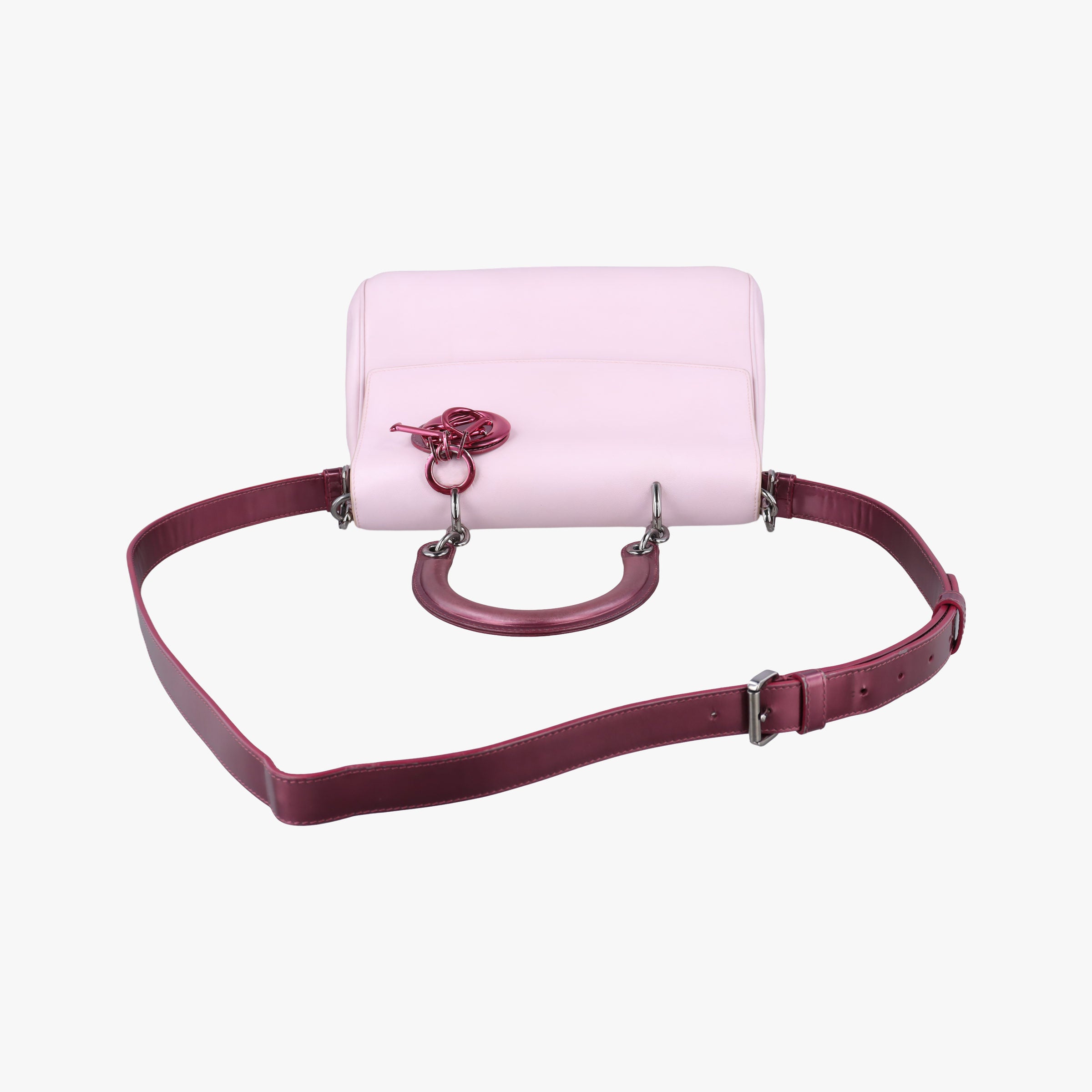 Be Dior Pink×Red Leather 19-MA-1115ビー ディオール ピンク×レッド レザー 19-MA-1115