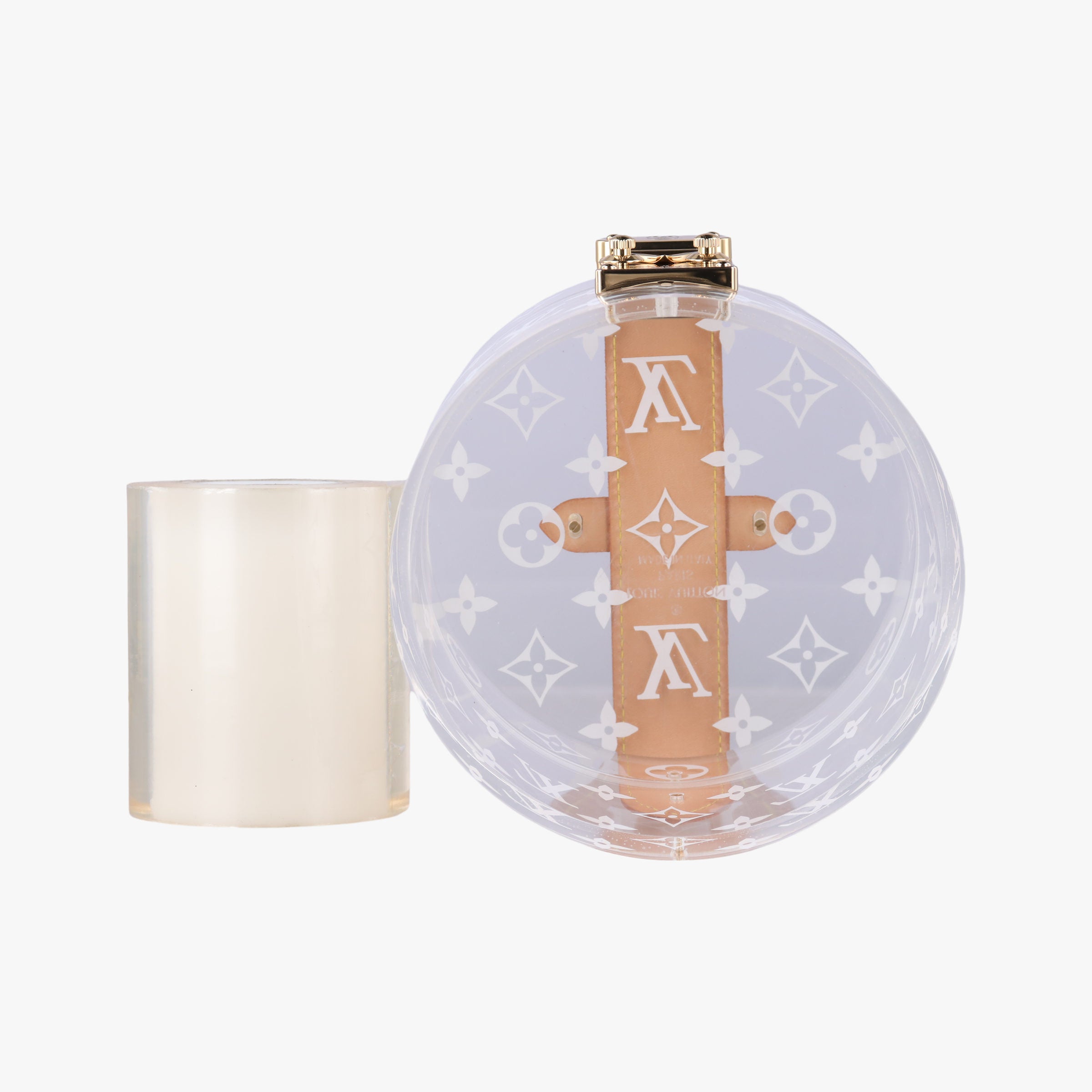 Box Scott Transparent Monogram Plexiglass GI0203 DI0168ボックス スコット トランスペアレント モノグラム プレキシグラス GI0203 DI0168