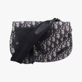 Saddle Pouch Navy×Black Jacquard 19-BO-0290サドル ポーチ ネイビー×ブラック ジャガード 19-BO-0290