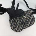 Saddle Pouch Navy×Black Jacquard 19-BO-0290サドル ポーチ ネイビー×ブラック ジャガード 19-BO-0290