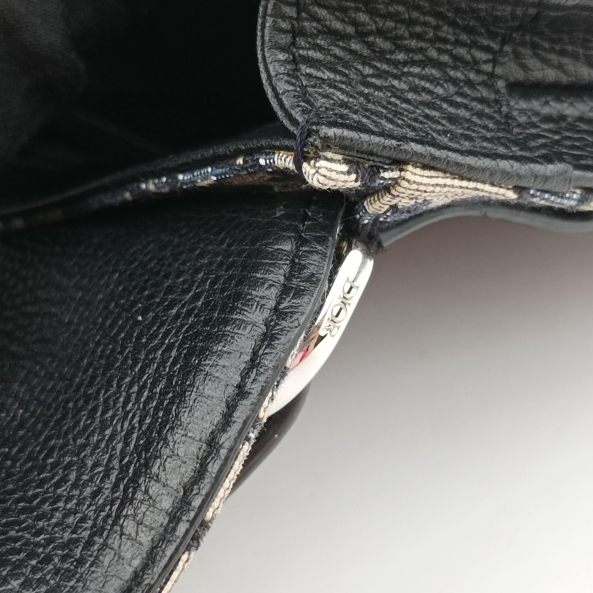 Saddle Pouch Navy×Black Jacquard 19-BO-0290サドル ポーチ ネイビー×ブラック ジャガード 19-BO-0290