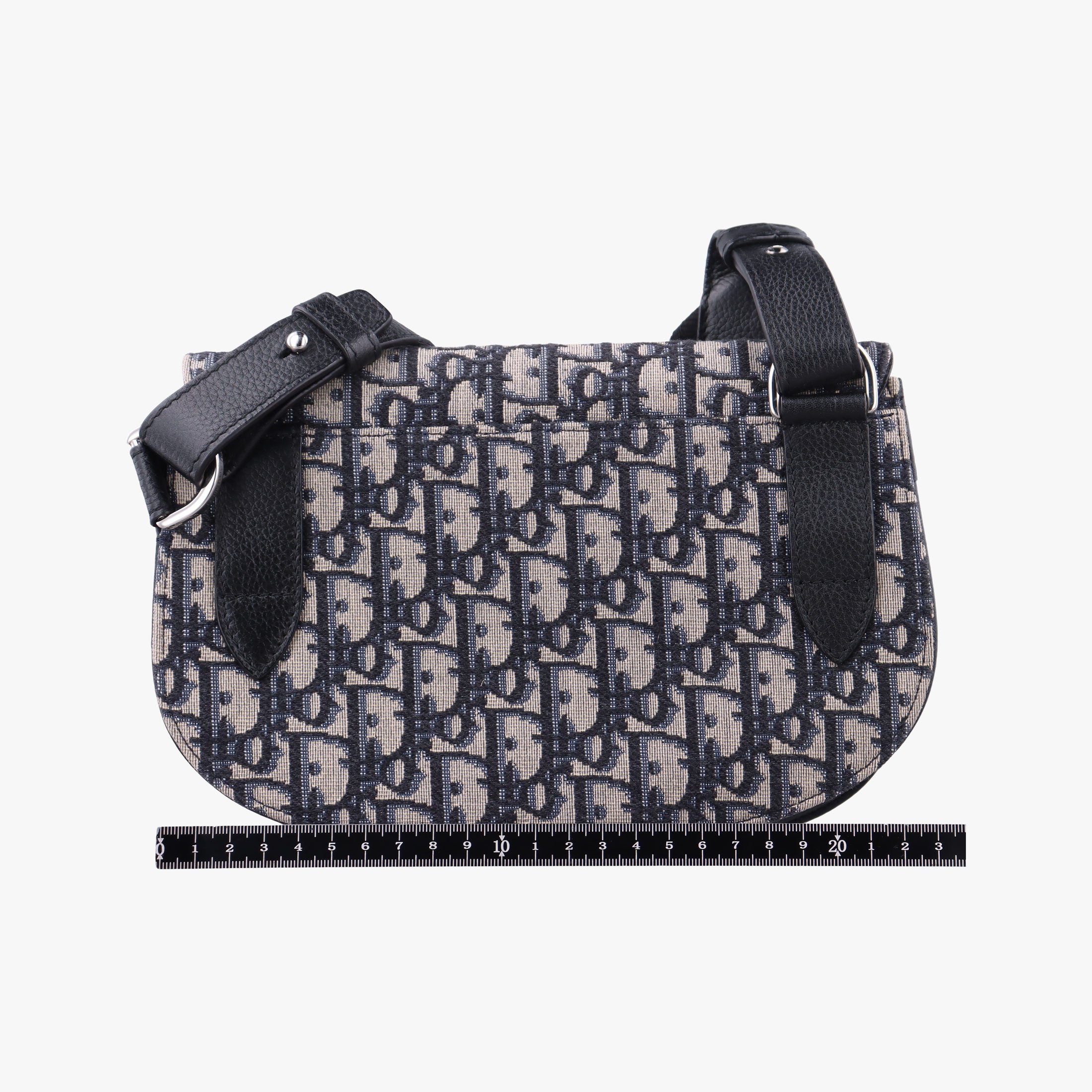 Saddle Pouch Navy×Black Jacquard 19-BO-0290サドル ポーチ ネイビー×ブラック ジャガード 19-BO-0290
