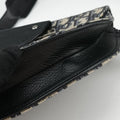 Saddle Pouch Navy×Black Jacquard 19-BO-0290サドル ポーチ ネイビー×ブラック ジャガード 19-BO-0290