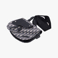 Saddle Pouch Navy×Black Jacquard 19-BO-0290サドル ポーチ ネイビー×ブラック ジャガード 19-BO-0290