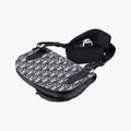 Saddle Pouch Navy×Black Jacquard 19-BO-0290サドル ポーチ ネイビー×ブラック ジャガード 19-BO-0290