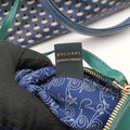 Isabella Rossellini Blue × Green Leather AX.M13.37183イザベラ ロッセリーニ  ブルー × グリーン レザー AX.M13.37183