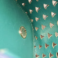 Isabella Rossellini Blue × Green Leather AX.M13.37183イザベラ ロッセリーニ  ブルー × グリーン レザー AX.M13.37183