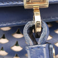 Isabella Rossellini Blue × Green Leather AX.M13.37183イザベラ ロッセリーニ  ブルー × グリーン レザー AX.M13.37183