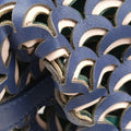 Isabella Rossellini Blue × Green Leather AX.M13.37183イザベラ ロッセリーニ  ブルー × グリーン レザー AX.M13.37183