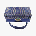 Isabella Rossellini Blue × Green Leather AX.M13.37183イザベラ ロッセリーニ  ブルー × グリーン レザー AX.M13.37183