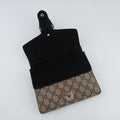 Dionysus beige×black PVC coated canvas × suede 421970 H020779652ディオニュソス ベージュ×ブラック PVCコーティングキャンバス×スエード 421970 H020779652