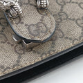 Dionysus beige×black PVC coated canvas × suede 421970 H020779652ディオニュソス ベージュ×ブラック PVCコーティングキャンバス×スエード 421970 H020779652