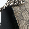 Dionysus beige×black PVC coated canvas × suede 421970 H020779652ディオニュソス ベージュ×ブラック PVCコーティングキャンバス×スエード 421970 H020779652