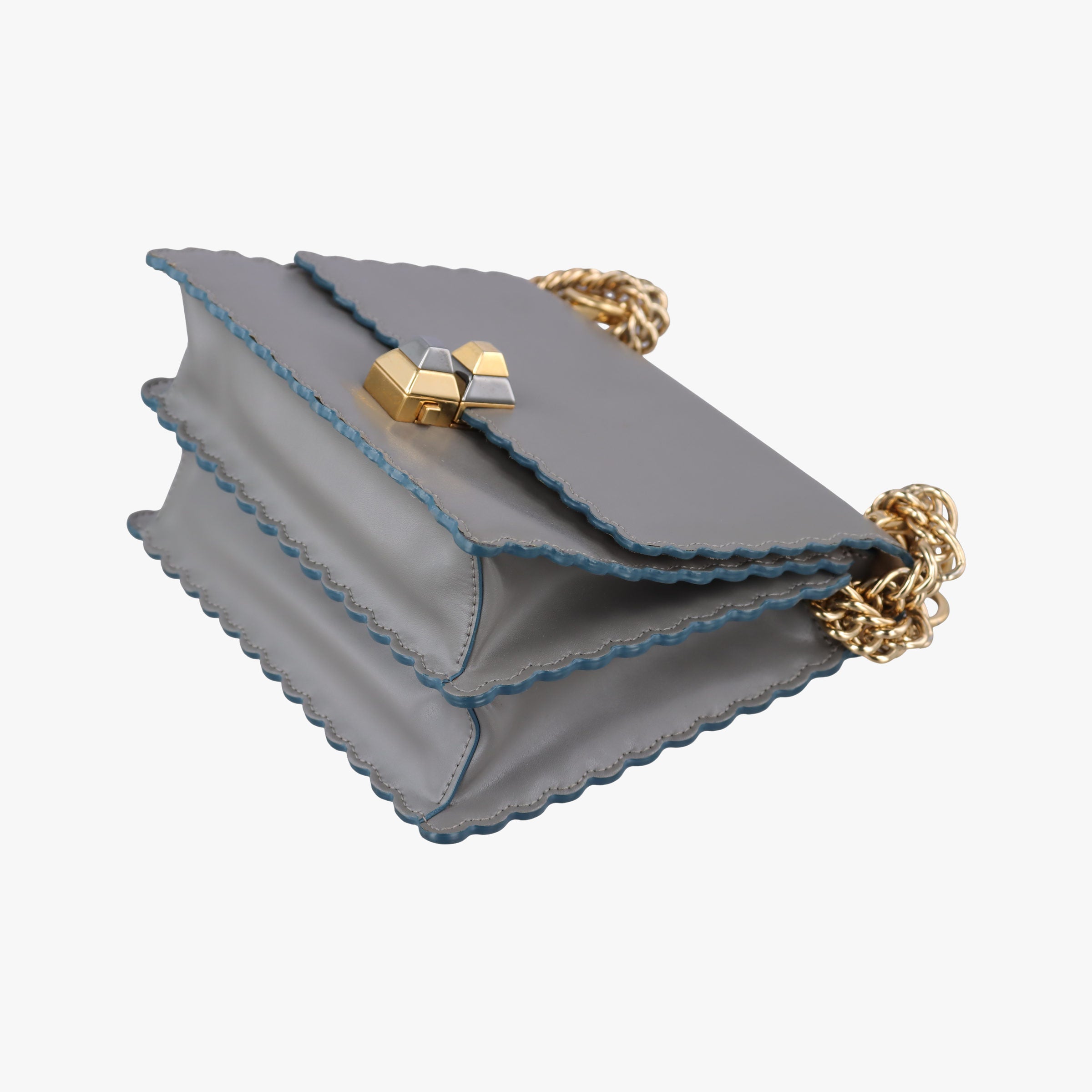 Studded Kan I Grey Leather 8M0381 8M0381 A18Q 198-8241スタッズ キャナイ グレー レザー 8M0381 8M0381 A18Q 198-8241