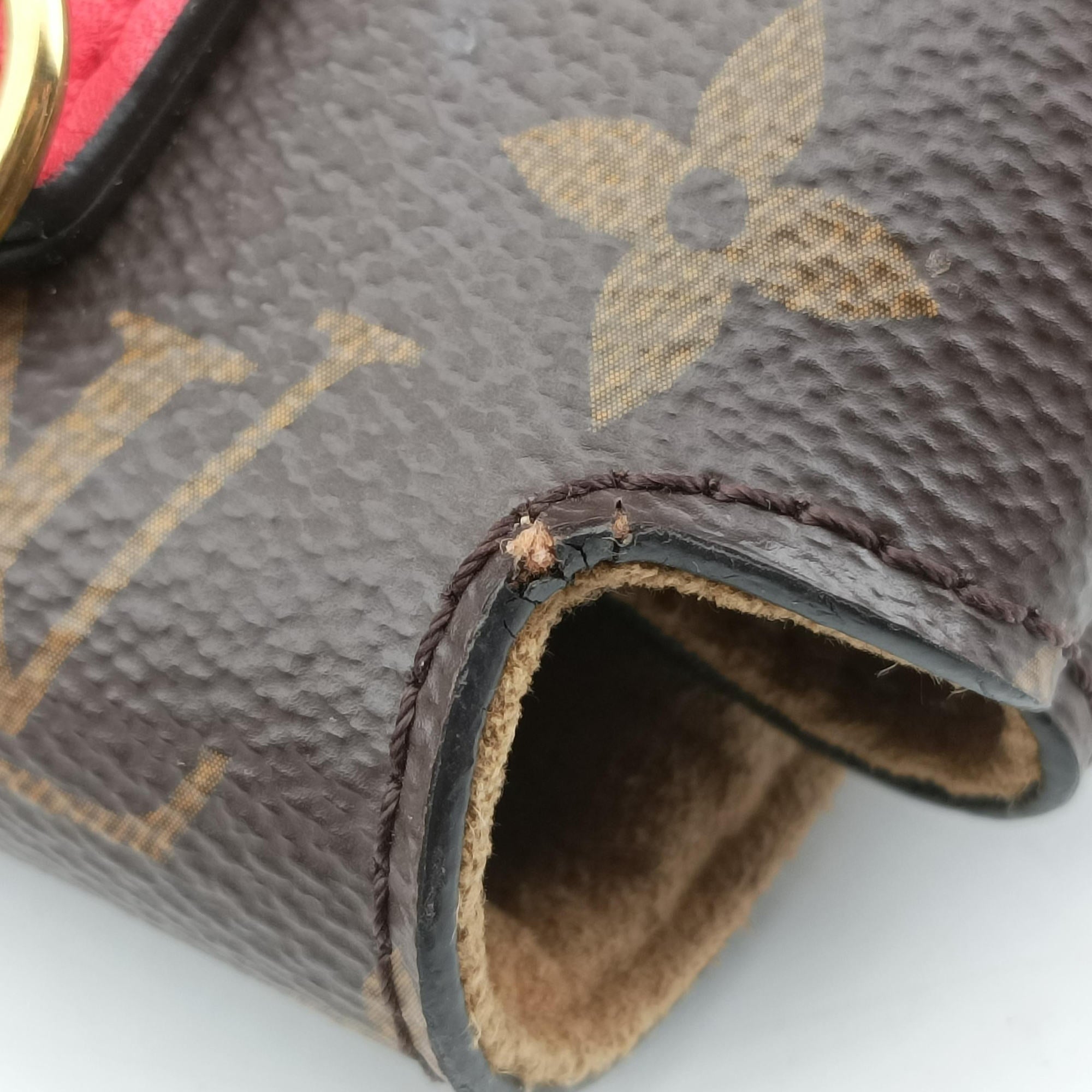 MARIGNAN Brown×COQUELICOT Monogram Canvas×calf leather M44544 AR1188 IC Chipマリニャン モノグラム/ブラウン×コクリコ モノグラムキャンバス×カーフレザー M44544 AR1188 ICチップ